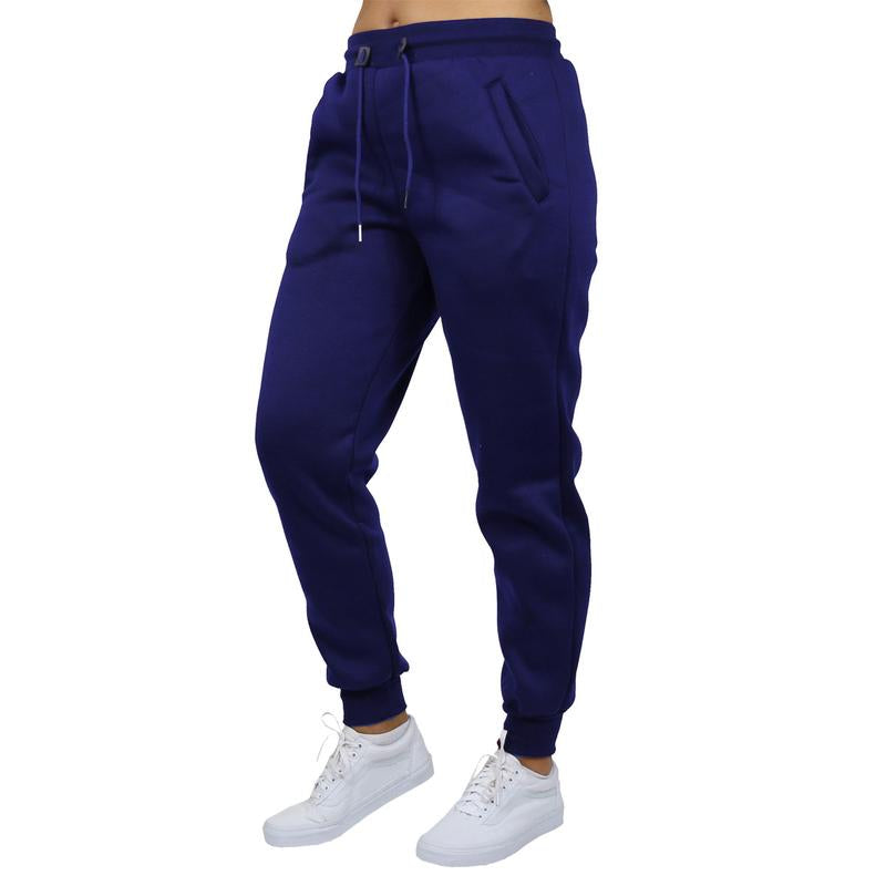 Galaxy by Harvic Women'S Comfortable Loose Fit Plain Polyester Fleece Jogger Sweatpants