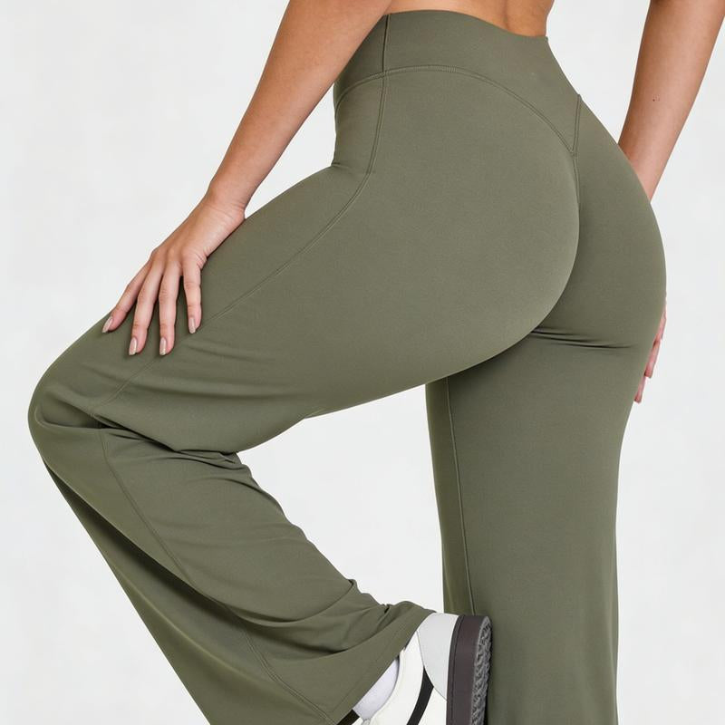 DENFY Softmotion Straight Leg Bottoms 31" Inseam Fitness Gymwear Women Workout Leggings Gym Sportswear Outdoor Sports Yoga Pants