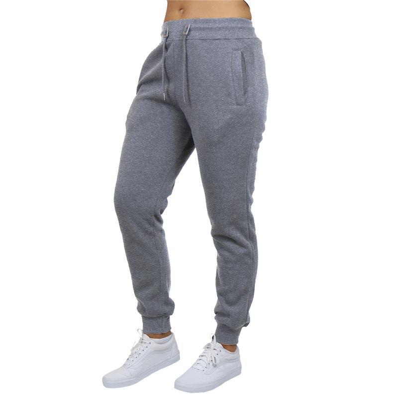 Galaxy by Harvic Women'S Comfortable Loose Fit Plain Polyester Fleece Jogger Sweatpants