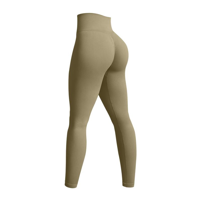 OYV Women'S Yoga Leggings Seamless Workout High Waist Butt Liftings Athletic Exercise Yoga Leggings for Women